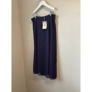 Boden Serena polka dot midi skirt Size 6R